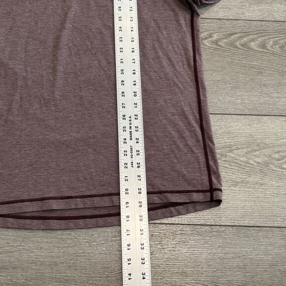 Lululemon Evolution Polo Shirt Mens Large Polo Golf Athletic Preppy Casual - Picture 4 of 7